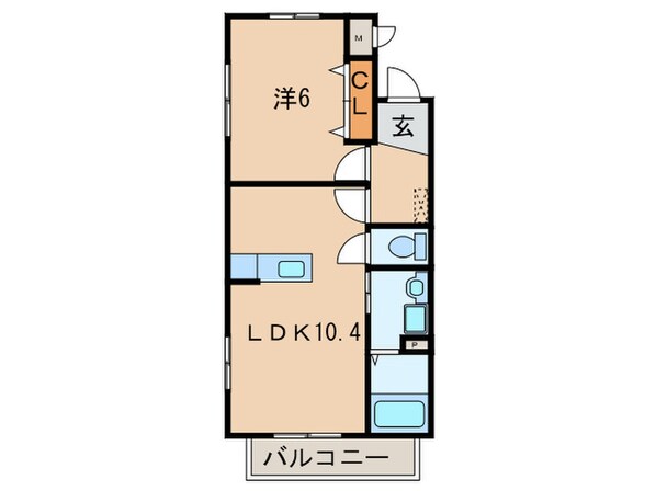 セシボンの物件間取画像